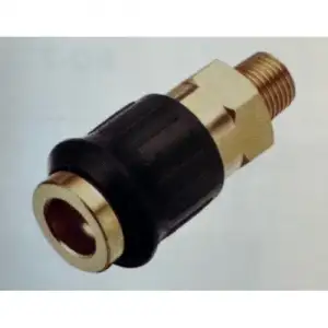 купить Быстроразъем пневматический с обратным клапаном, наружная резьба 3/8" (латунь) "H-D"