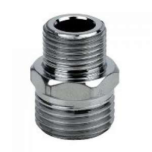 купить Штуцер пневматический с наружными резьбами 1/2" х 1/2" "H-D"