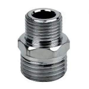 купить Штуцер пневматический с наружными резьбами 1/4" х 1/2" конический "H-D"