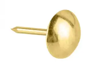 купить Гвозди декоративные Сфера 1.2х16 мм золото (100 шт в зип-локе) STARFIX