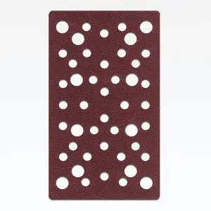 купить STEHER BPS-813-S 81х133 мм, Р180, шлифовальный лист на липучке, 46 отв., 5 шт. (35687-180)