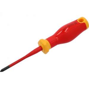 купить Отвертка крестовая PH1х80мм EXTRA SLIM, изолированная, S2 "Yato"