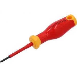 купить Отвертка крестовая PZ0х60мм EXTRA SLIM, изолированная, S2 "Yato"