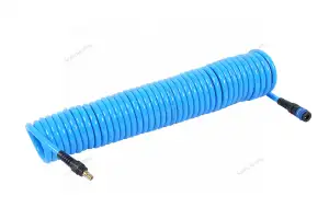 купить Шланг воздушный спиральный NORDBERG ПУ с быстроразъемным соединением диам. 8x12 мм, 11 м HS0811PU-1