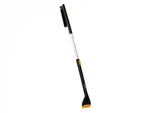купить Щетка для снега 85-113см телескоп. со скребком X-series FISKARS (щетка-сметка снеговая, съемный скребок)