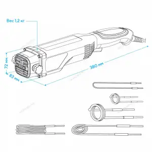 купить Нагреватель NORDBERG индукционный, 1100Вт HIF9