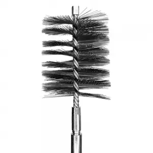 купить Щетка (ёрш) стальная 90 мм, М12 для чистки труб GRAFF