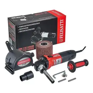 купить Машина щёточная шлифовальная 110/1400,400 Вт, 1000-3600 об/мин, (кожух закрытого типа)