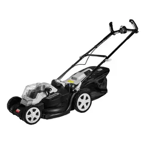 купить Газонокосилка аккуумуляторная,36 Вт, 3400 об/мин, 45 л, 2 аккум., 4,0 Ач