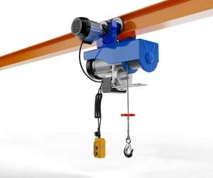 купить С ТЕЛЕЖКОЙ таль электрическая TOR PA 150/300 кг 30/15 м (серия J)