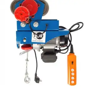 купить С ТЕЛЕЖКОЙ таль электрическая TOR PA 600/1200 кг 12/6 м (серия T)