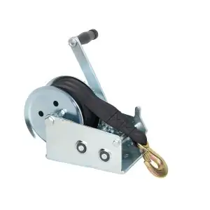 купить Лебедка ручная TOR ЛФ-2500 (FD) г/п 1,0 т длина ленты 10 м