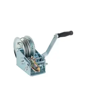 купить Лебедка ручная TOR ЛФ-3000 (FD) г/п 1,3 т длина троса 10 м