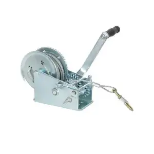 купить Лебедка ручная TOR ЛФ-3000 (FD) г/п 1,3 т длина троса 20 м