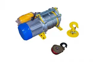 купить Лебедка электрическая TOR КCD (TSA) 300/600 60/30 м 24 м/мин 220В (алюминиевый корпус)