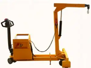 купить Кран электрический самоходный Гусек TOR DSDZ55 550 кг 1950-2600 мм c противовесом