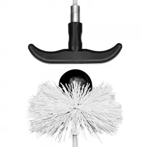 купить Набор для чистки дымохода на гибком троссе 3000 мм с нейлоновой щеткой 100 мм GRAFF