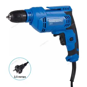 купить Дрель NORDBERG макс диам. сверла 10 мм, 450 Вт NE014