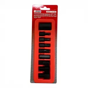 купить Головки-Насадки ударные 1/2" HEX (шестигранные) H6-H19, CrMo, S2 (набор 9пр.) "H-D"