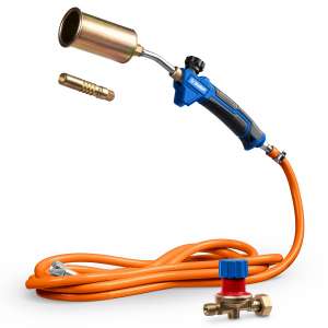 купить ЗУБР ГП-400Н, 400мм, стаканы 50мм /17мм, шланг 5м, редуктор, пропановая горелка в наборе Профессионал (55545-H5)