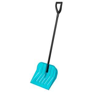 купить Лопата для уборки снега поликарбонат, 460 x 400 x 1430 мм, алюминиевый черенок, Luxe, Palisad