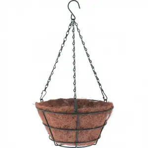 купить Кашпо подвесное Ротанг, полукруг D 30 см Palisad