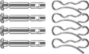 купить ЗУБР 6х41 мм, 4шт., срезные штифты для снегоуборщиков (N000-039-589)