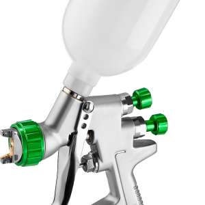 купить KRAFTOOL JETA 3000 MINI, HVLP 0.8 мм, пневматический краскопульт с верхним бачком (06561-0.8)