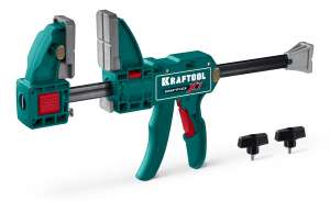 купить KRAFTOOL KRAFTFLEX X7 150, 150 х 85 мм, многофункциональная быстрозажимная струбцина (32777-150)