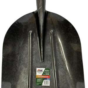 купить Лопата уборочная, рельсовая сталь 345х445 мм без черенка