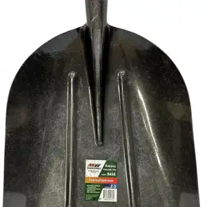 купить Лопата уборочная, рельсовая сталь 345х445 мм без черенка