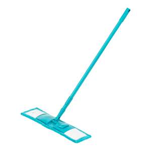купить Швабра 120 см с пластик. складной подошвой, насадка из микрофиб, рукоятка телескоп., Home Palisad