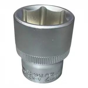 купить Головка торцевая 1/2" 6гр. 23мм L38мм CrV "H-D"