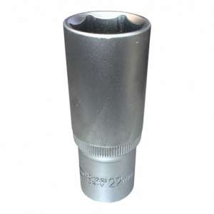 купить Головка торцевая 1/2" 6гр. 22мм L76мм CrV "H-D"