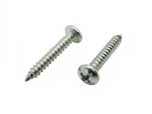 купить Шуруп 3.5х16 мм полусф. головка, белый цинк, острый, DIN 7981 (20000 шт в коробе) (STARFIX)