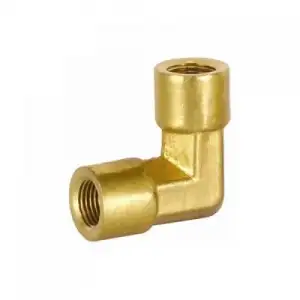 купить Штуцер пневматический угловой с внутренними резьбами 1/2" х 1/2" (латунь) "H-D"