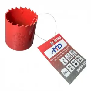 купить Коронка биметаллическая по металлу и дереву 40мм., L38мм., 5/8"-18UNF, HSS M3 "H-D"