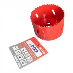 купить Коронка биметаллическая по металлу и дереву 64мм., L38мм., 5/8"-18UNF, HSS M3 "H-D"