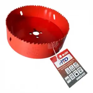 купить Коронка биметаллическая по металлу и дереву 133мм., L38мм., 5/8"-18UNF, HSS M3 "H-D"