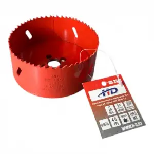 купить Коронка биметаллическая по металлу и дереву 98мм., L38мм., 5/8"-18UNF, HSS M3 "H-D"