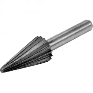 купить Шарошка металлическая коническая заостренная 13х25x55мм для обработки металла "H-D"