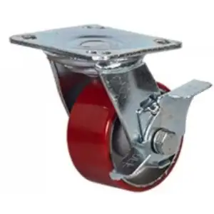 купить Колесо большегрузное поворотное  с тормозом 150 мм - SCpb 63