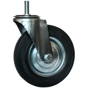 купить Колесо промышленное поворотное с болтом М12 125 мм - SCt 55