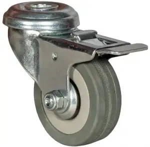 купить Колесо аппаратное с тормозом под болт М10 50 мм - SChgb 25