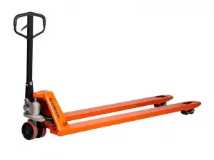 купить Гидравлическая тележка (рокла) ACR, 2,5 т, Вилы: 2000 Х 550, СибТаль, полиуретановые колеса
