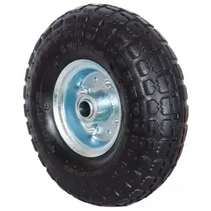 купить Колесо пневматическое 3.50-4, д 260 мм, ось 20 мм (PR 1804-20)