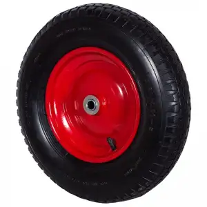 купить Колесо пневматическое 4.00-8, д.380 мм, ось 16 мм (PR 3000-16)