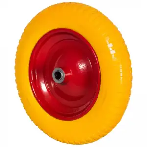 купить Колесо пенополиуретановое 3.25/3.00-8, д. 340 мм, ось 20 мм (PU 2400-20)