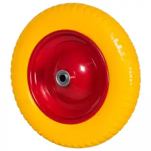 купить Колесо пенополиуретановое 3.25/3.00-8, д.340 мм, ось 16 мм (PU 2400-16)