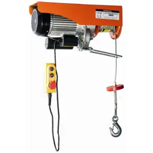 купить Мини-таль электрическая канатная, стационарная, 220 В 250 / 500 кг - 12/6 м PA, Сибталь